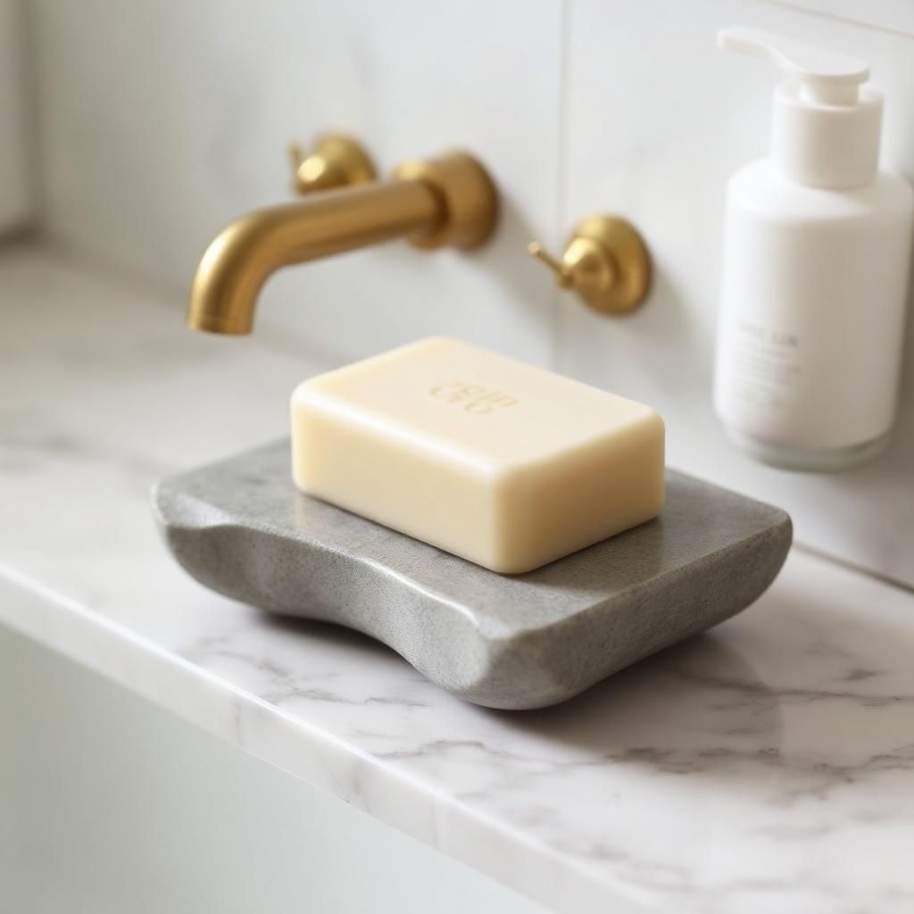 River Stone Soap Dish